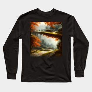 Distorted Place Long Sleeve T-Shirt